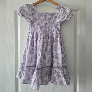 Joie Lavender Floral Smocked Sundress